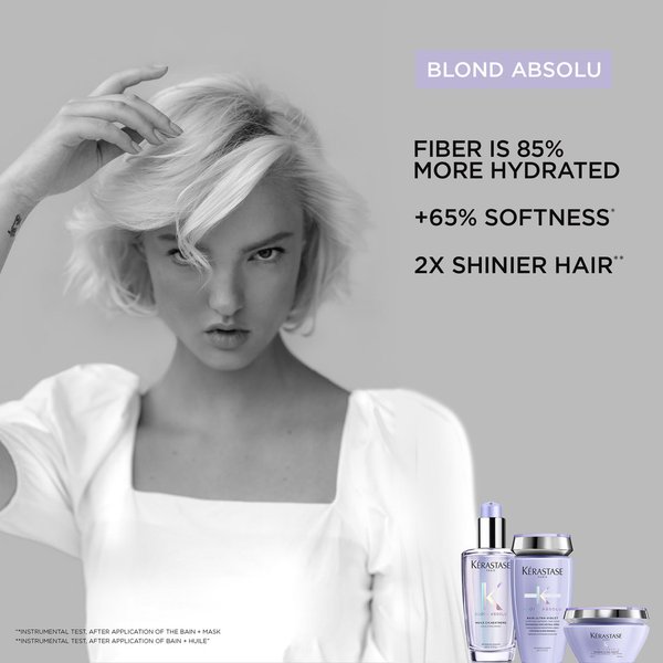 Kérastase Blond Absolu Masque Ultra-Violet - Pigmentti hiusnaamio